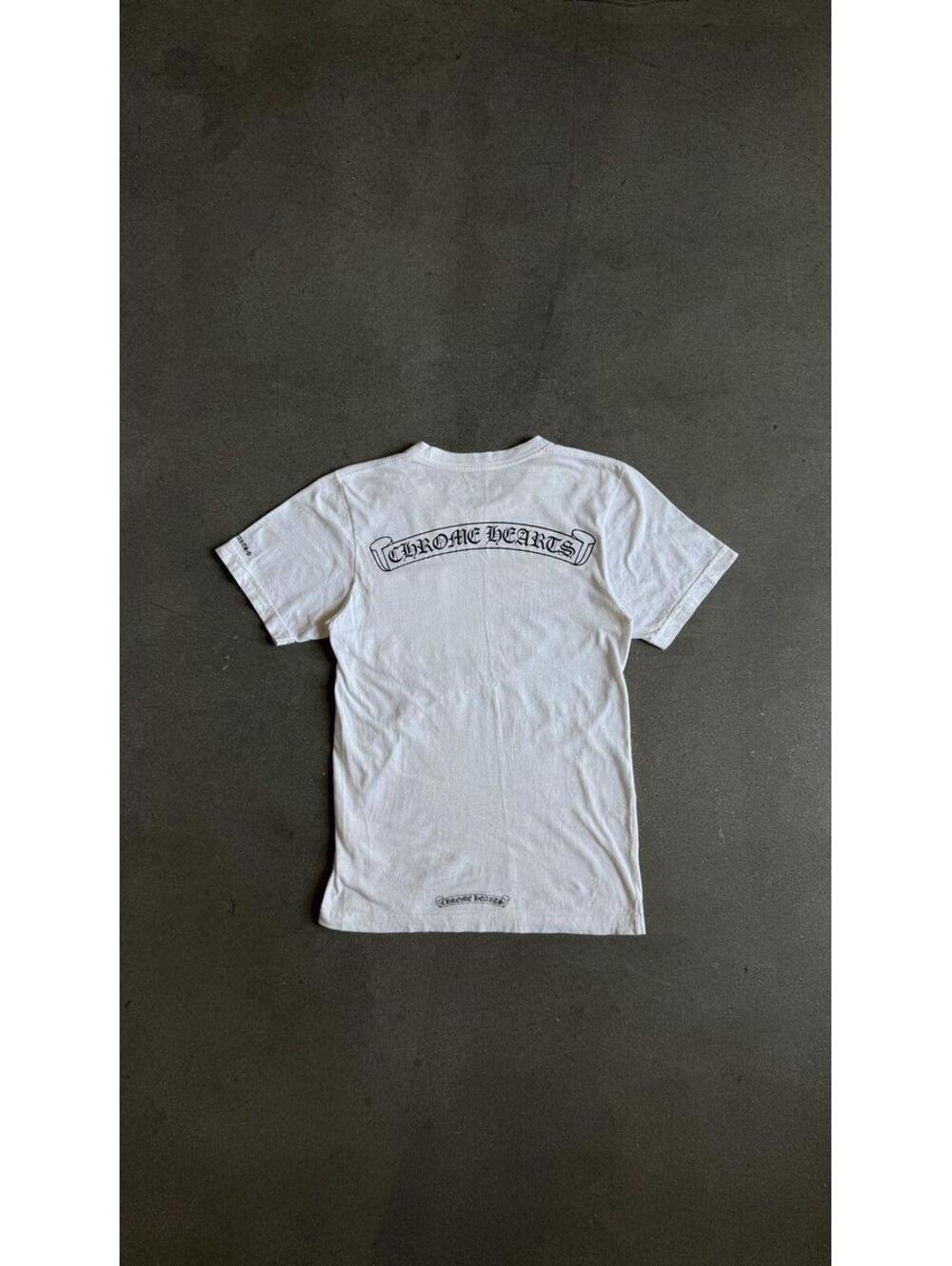 RARE! Chrome Hearts Scroll Logo T-shirt
